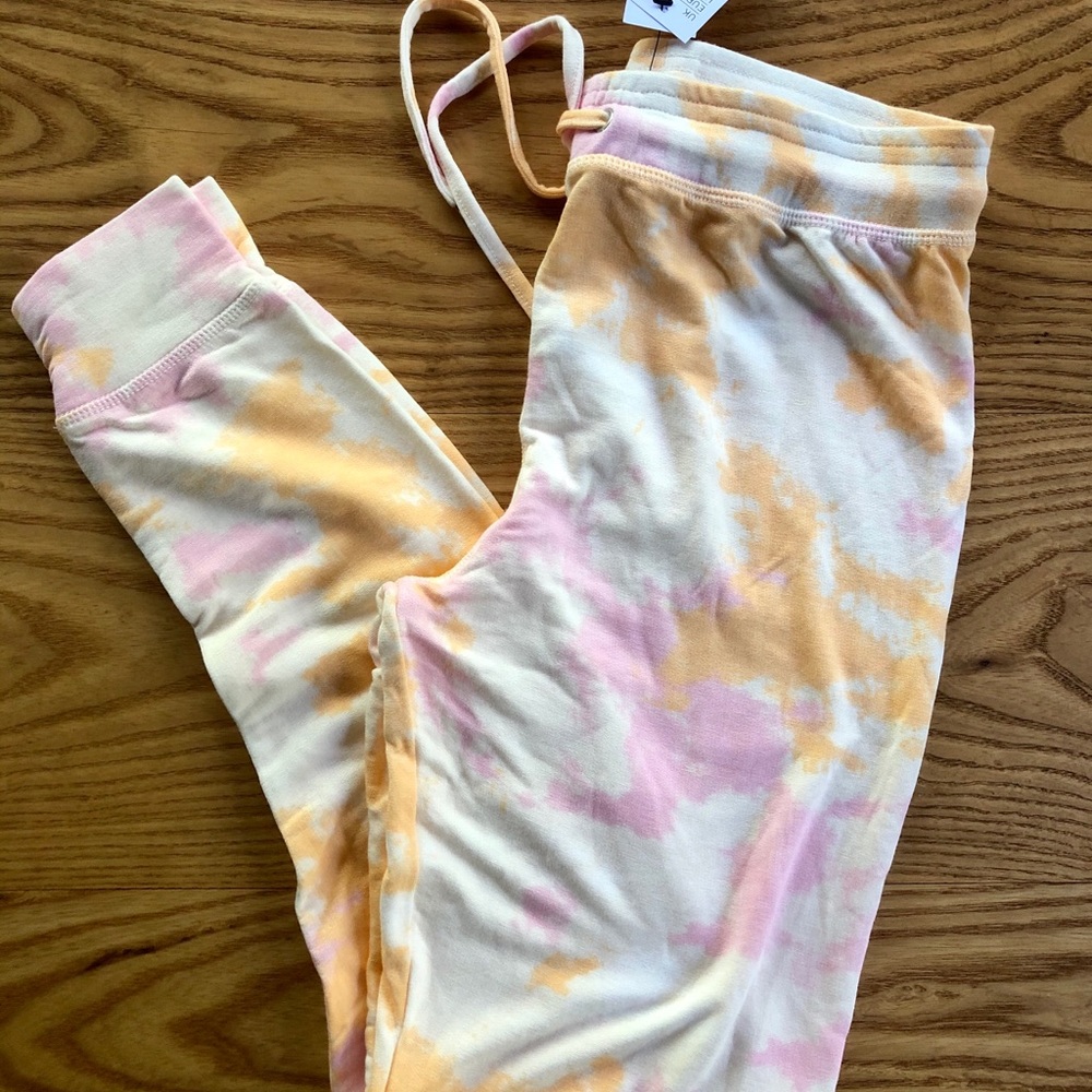 Topshop Slim Fit Tie Dye Joggers